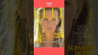 Estelle Lefébure is on the cover of ELLE #majalahindonesia #estellelefebure #magazinecover