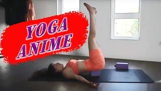 Yoga anime . Yoga Dress Challenge!  Morning Stretching | Open Hips