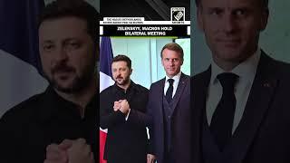 Ukraine’s Zelenskyy, France's Macron hold bilateral meeting ahead of NATO summit at The Hague