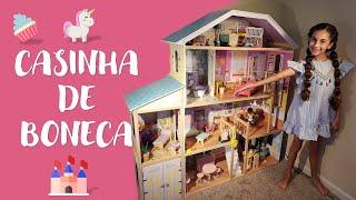 CASINHA DE BONECAS | Brincando com a minha Barbie!