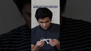 The TRUTH behind tangled earphones | Manish Kharage #shorts