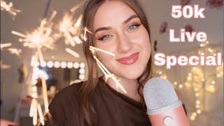 Endlich 50k Abonnenten  Lidi ASMR Livestream zusammen feiern, quatschen