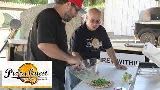 Vito's Prosciutto Pizza with Fresh Arugula: The Forno Bravo Expo