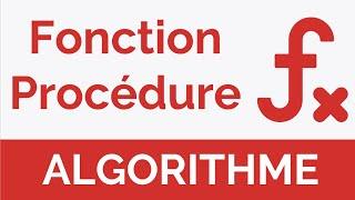 Algorithme #19 : Procédures et fonctions : la déclaration et l'appel (Darija)