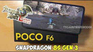 Dragon Nest L- CBT Gampelay With Poco F6  - Snapdragon® 8s Gen 3 | Gaming Test