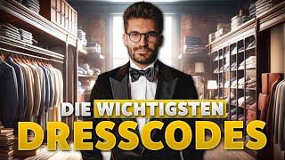 Die wichtigsten Dresscodes erklärkt | Stylingtipps für Männer