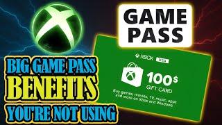 UNBELIEVABLE Game Pass BENEFITS I WAS NOT Using That You SHOULD Be Using Right Now