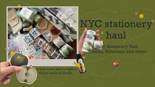 NYC stationery haul | Yoseka Stationery Festival, Niconeco and more