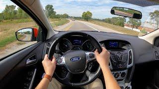 2012 Ford Focus SE Sedan - POV Test Drive (Binaural Audio)