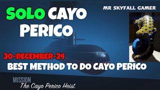 *UPDATE* Cayo Perico December 2024 Solo Elite Challenge Full Bag Loot | Door Glitch GTA 5 Online