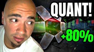 QUANT Crypto. What Is It? Why Is It Up 80% In 30 Days?