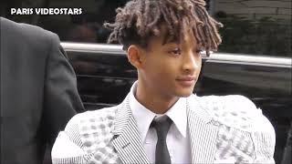 Jaden SMITH ( Karate Kid, After earth ) @ Paris Fashion Week 26 june 2022 show Thom Browne