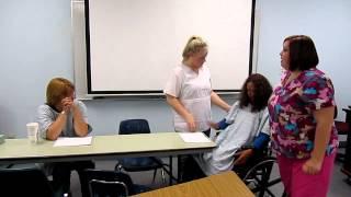 good aggressive patient scenario