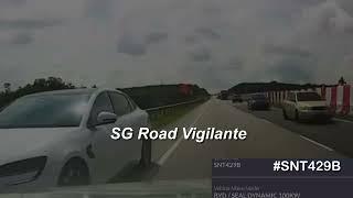 21jun2025 #SNT429B byd seal impatiently overtaking 8 vehicles recklessly on malaysia b road