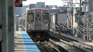 CTA 'L' - Red and Purple Line Express Trains at Argyle Before RPM Construction/Temp Station Opening