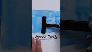 DecoArt Stained Glass Paint #glasspainting #glasspaintingart #stainedglassdiy #crafts #diy #howto