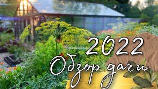 Garden. Обзор нашей дачи. Прогулка по саду. Дачный сезон 2022. Дизайн дачи. Удача на даче 242.