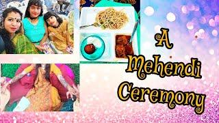 ||AMehendiCeremony||#vlog#weddingmehndi#dailyvlog#party#indianwedding#nini#jiya#NINI& JIYADAILYVLOGS