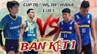  BÁN KẾT 1 : TRƯỜNG THỌ HANA ( Đức Hạnh , Minh Khuyến ) vs ĐT NGỌC TÂN ( Hùng Sở , Hiển Đen )