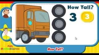 Curious George How Tall Kids Education Games Movies