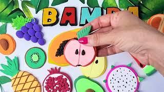  DIY Fruity Fridge Magnets You Can Make TODAY! @bamba.artist