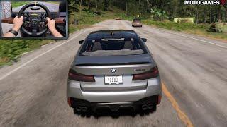 Forza Horizon 5 - 2022 BMW M5 CS | Moza DD R9 Gameplay