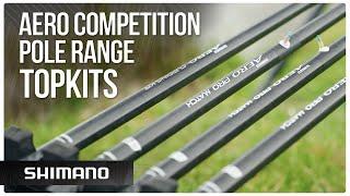 Aero Pole Topkits | Fully interchangeable within the Shimano X5, X7 and PRO Pole range