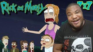 Rick And Morty Season 7 Episode 7 REACTION |  Wet Kuat Amortican Summer