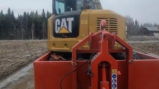 Draining an overgrown ditch