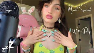 Beebee ASMR Tongue Fluttering Part 3 Compilation | Mouth Sounds, Wet-Dry, UpClose Personal Attention