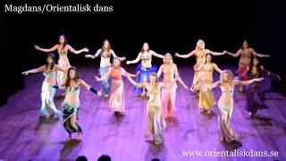 Taht el Shibbak | Belly dance with Ann's students at Layali Oriental Dance Academy, Sweden 2013