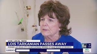 Lois Tarkanian, local educator, politician and wife of former UNLV basketball coach, dies