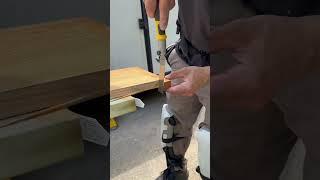 How to install squeak free stairs that last! #dewalttough #ad #diy #carpentry #remodeling