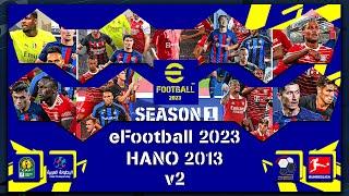 PES 2013 | Next Season Patch 2023 - eFootball HANO V2