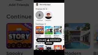 ROBLOX HERONPUPPY(HARİKA PANDA) AÇILDI SONUNDA#shorts #heronpuppy  #short #keşfet #fyp