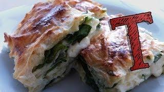 Turkish Borek Recipe | Filo Pastry | with Spinach and Cheese