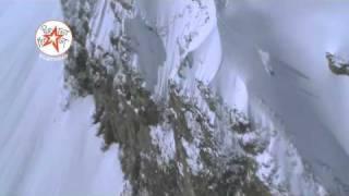 352 feet  ski jump of Fred Syversen on the  Perfect moment /nuit2laglisse film tour