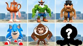 I FOUND ALL NEW ITALIAN BRAINROT ANIMALS MEMES FAMILY in Garry's Mod!