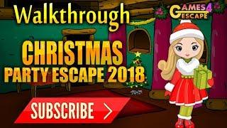 Christmas Party Escape 2018 Walkthrough [Games4Escape]