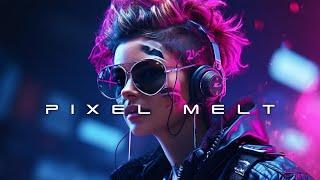 Darksynth / Cyberpunk Mix - Pixel Melt // Dark Synthwave Dark Industrial Electro Music