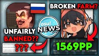 Russian Top Player BANNED From osu! World Cup?! | Ivaxa and Mrekk Set 1.5k pp Plays!? osu! News