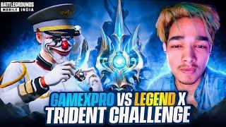 LegendX Vs GameXpro IN TRIDENT CHALLENGE7 CHICKEN DINNER - LegendX