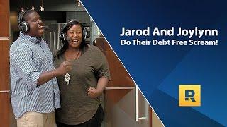 Jarod and Joylynn Do Their Debt Free Scream!