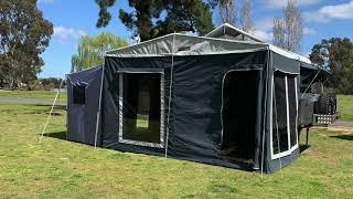 Goldfields Campers annex & ensuite for Eureka, Grand Duke, Sovereign and Family fortune.