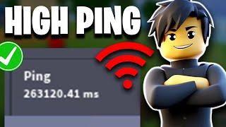 How To Fix Network Lag And High Ping In Roblox | Lower Ping In Roblox