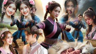nkauj hmo dawb yug tau me nyuam tib neeg dab neeg hmong dho duab AI EP.12 #hmoobdabneeg