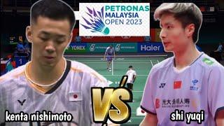 R32 : SHI YUQY [CHN] VS KENTA NISHIMOTO [JPN] | malaysia open 2024