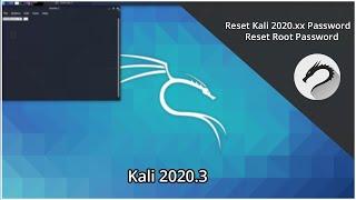 How To Reset Kali Linux 2020.x Root Password