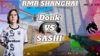 CS2 POV | Donk (25/13) x Sashi | RMR Shanghai - Europe (Vertigo)