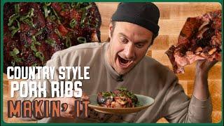 Smoked Pork Ribs | Makin’ It! | Brad Leone